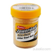 Berkley PowerBait Extra Scent 1.75 oz Glitter Trout Floating Bait, Sherbet   000904266